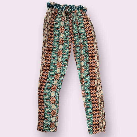 Gypsy 05 “Lima” Mandarin Print Global Village Pants - Picture 4 of 9